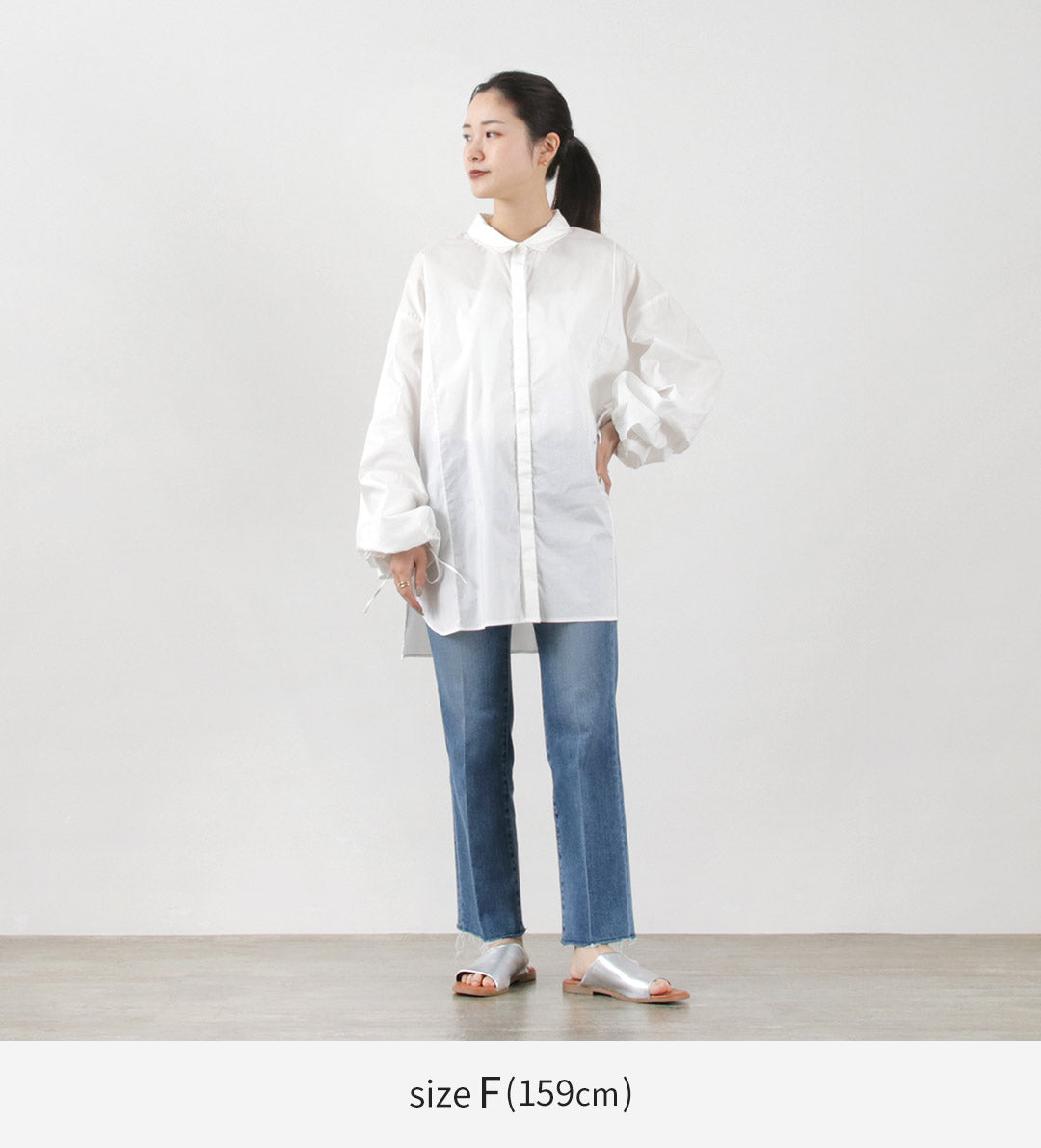 【50%OFF】CHIGNON(シニヨン) 袖ボリュームシャツ