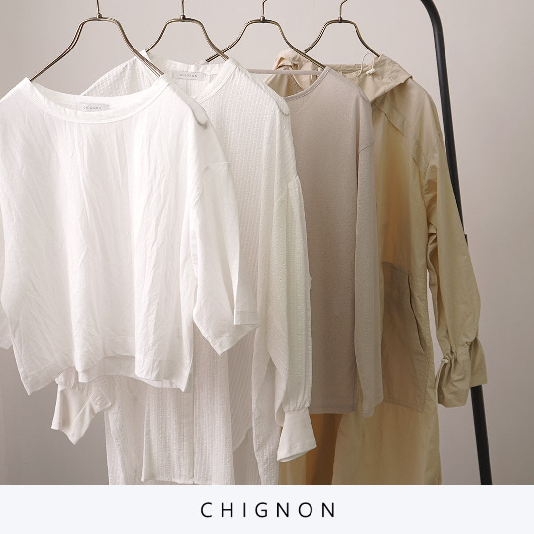 【50%OFF】CHIGNON(シニヨン) 袖ボリュームシャツ