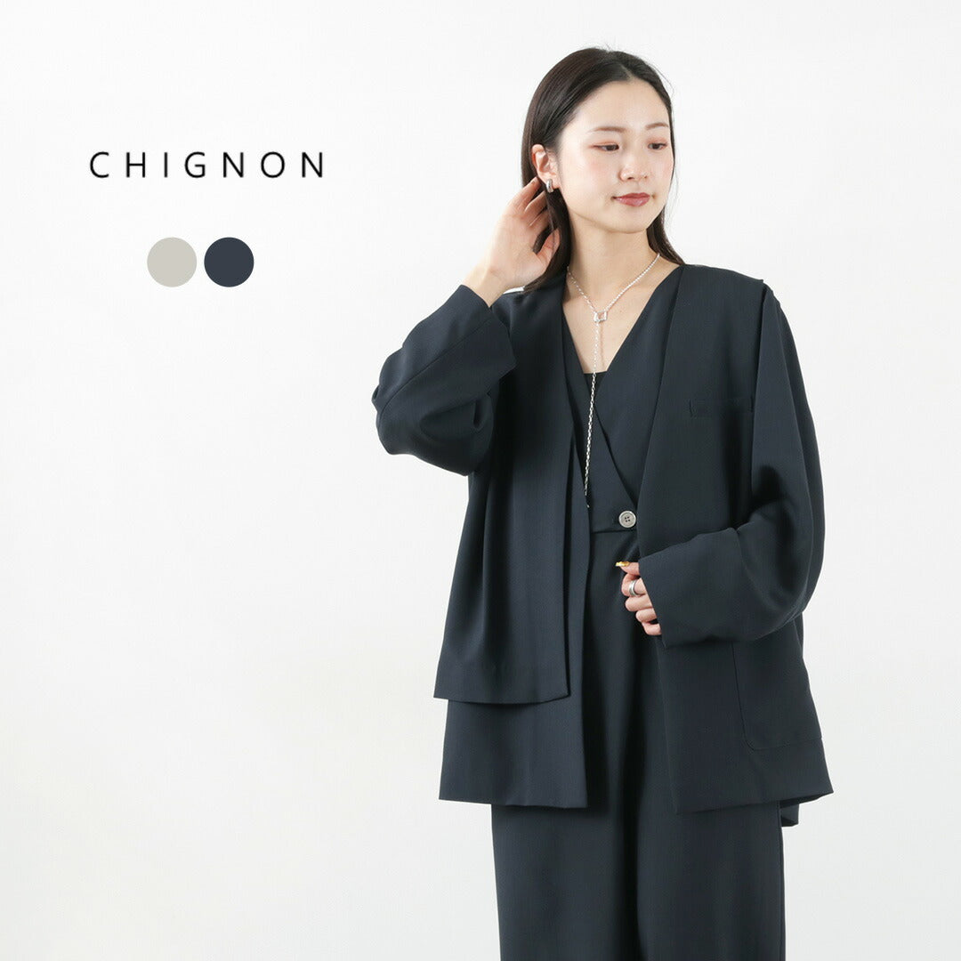 【50%OFF】CHIGNON(シニヨン) アシメJK