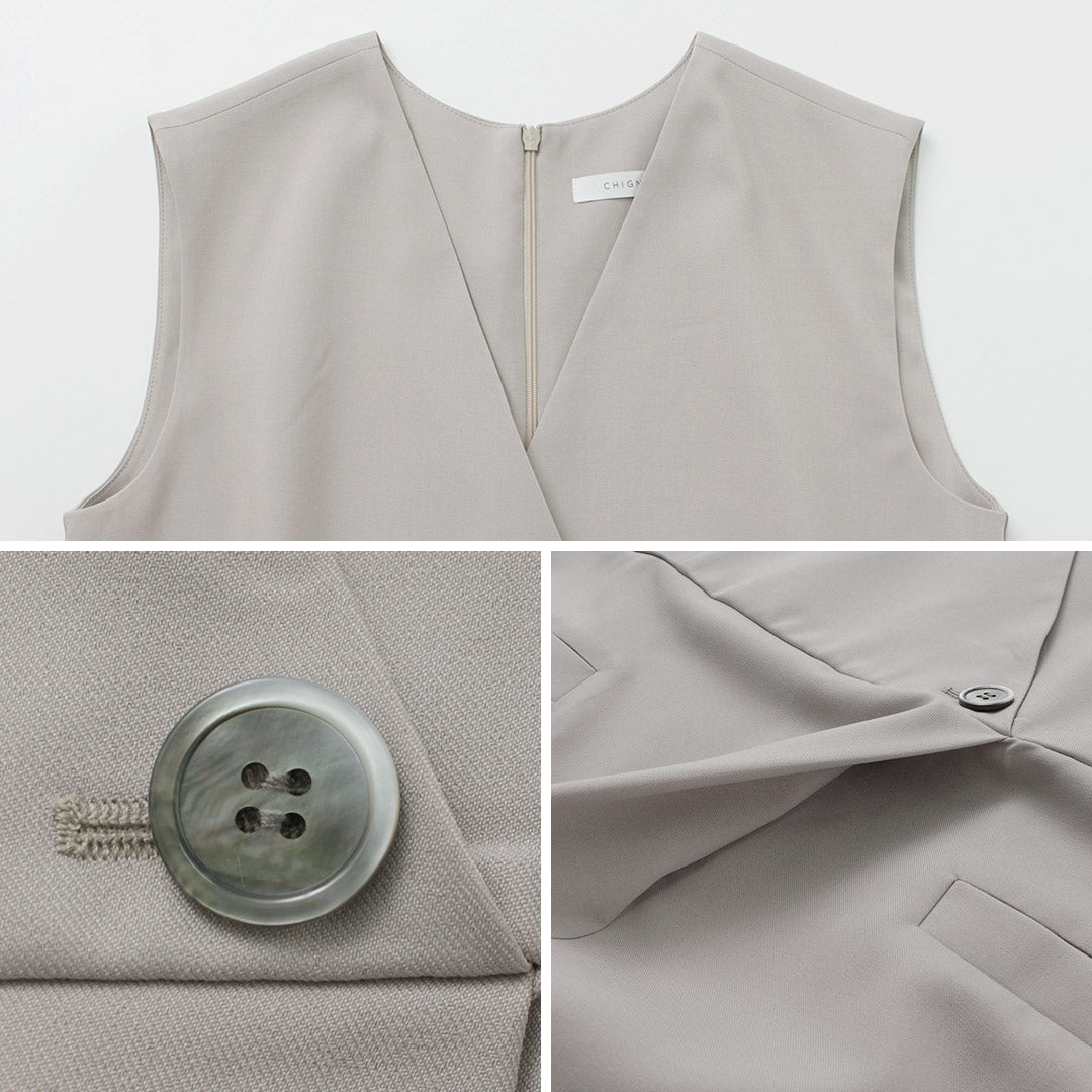 【50%OFF】CHIGNON(シニヨン) ベストコンビネゾン