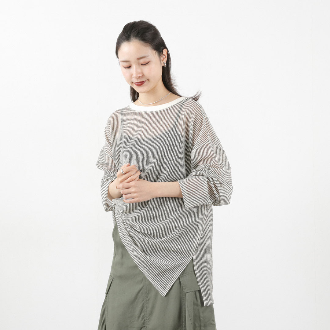 CHIGNON(シニヨン) シアーストライプPO