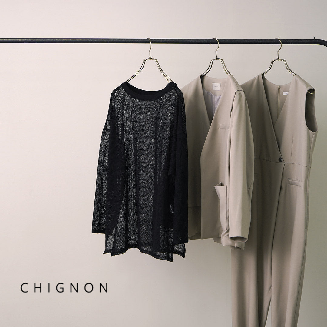 CHIGNON(シニヨン) シアーストライプPO