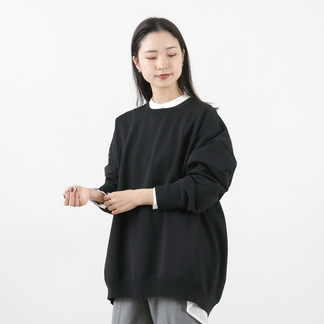 mizuiro ind(ミズイロインド) クルーネック ワイド P/O