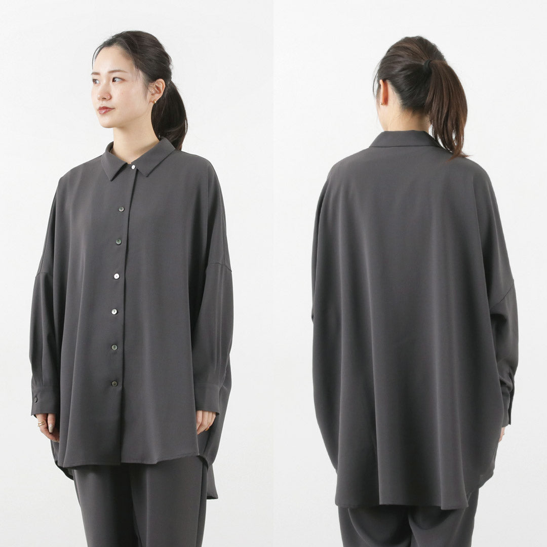 mizuiro ind(ミズイロインド) ワイドシャツ チュニック