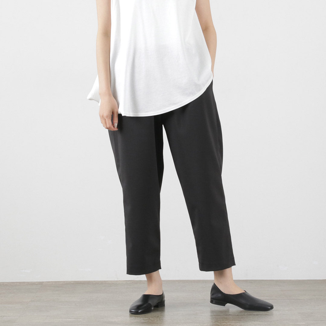 mizuiro ind(ミズイロインド) タックイージーパンツ