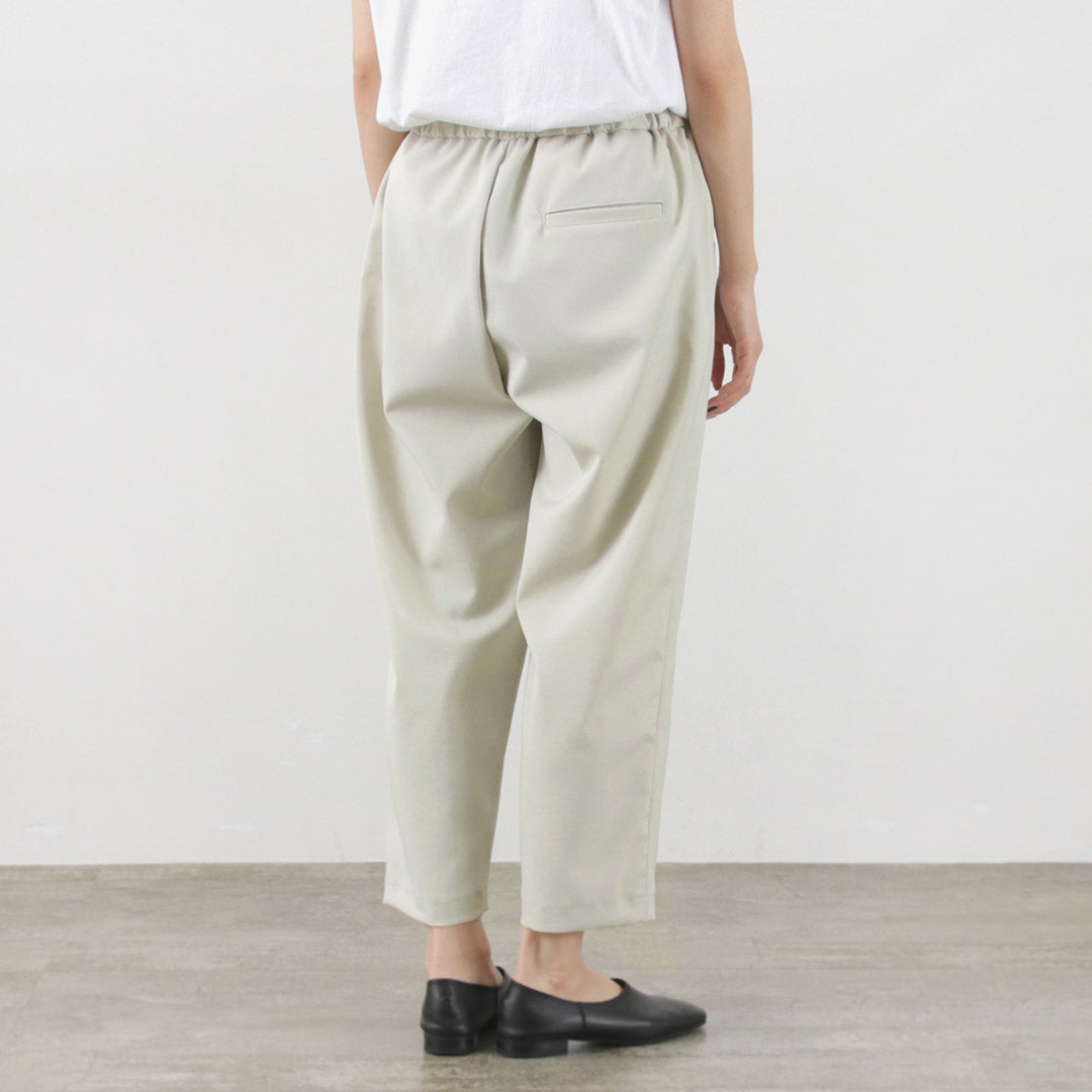 mizuiro ind(ミズイロインド) タックイージーパンツ