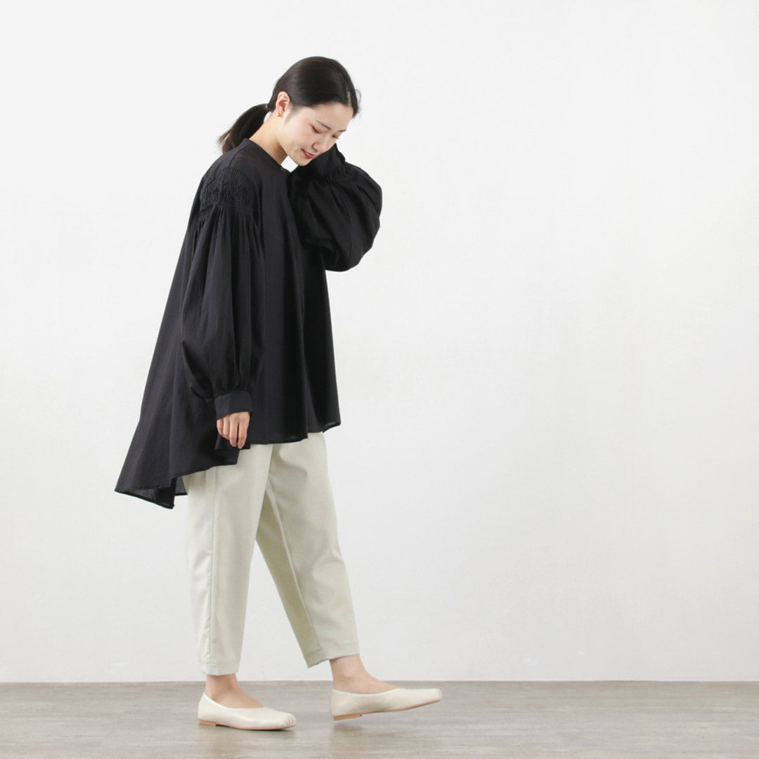 mizuiro ind(ミズイロインド) タックイージーパンツ