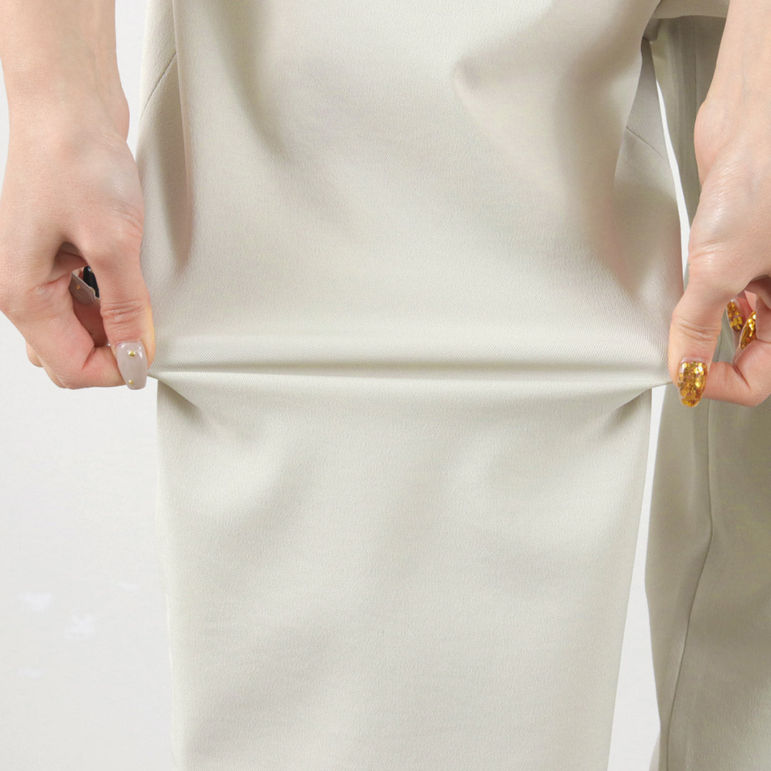 mizuiro ind(ミズイロインド) タックイージーパンツ