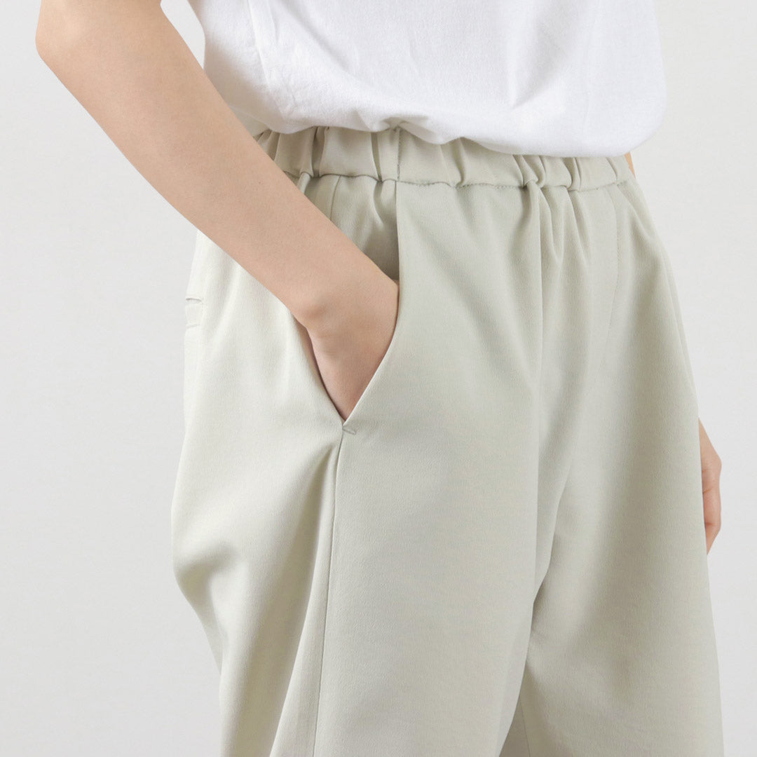 mizuiro ind(ミズイロインド) タックイージーパンツ