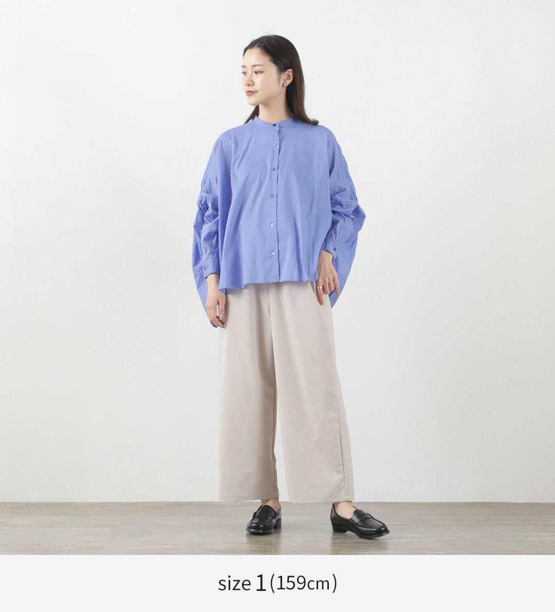 mizuiro ind(ミズイロインド) ワイドイージーパンツ