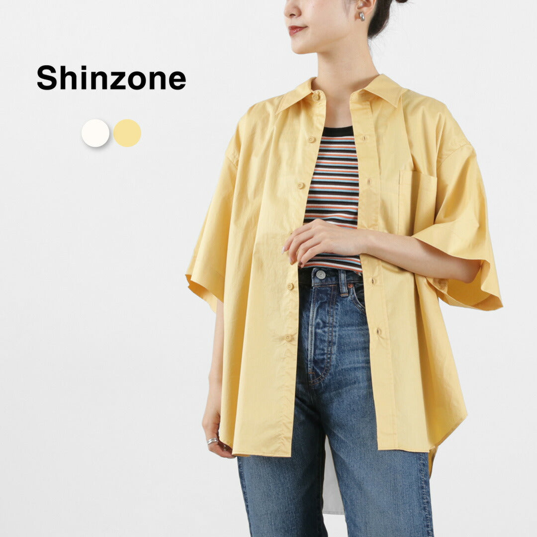 【50%OFF】SHINZONE(シンゾーン) ワイドスリーブ シャツ 22MMSBL10