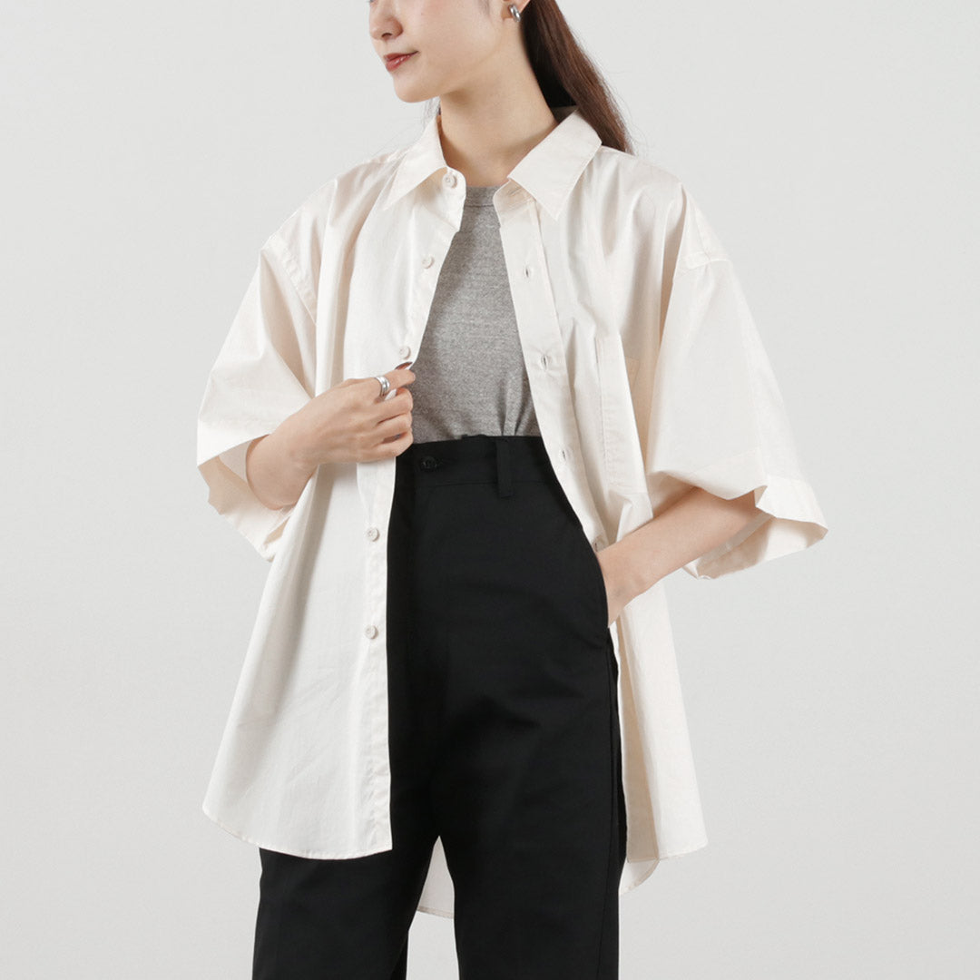 【50%OFF】SHINZONE(シンゾーン) ワイドスリーブ シャツ 22MMSBL10