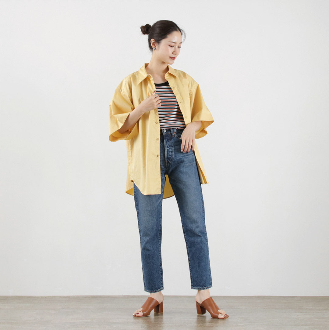 【50%OFF】SHINZONE(シンゾーン) ワイドスリーブ シャツ 22MMSBL10