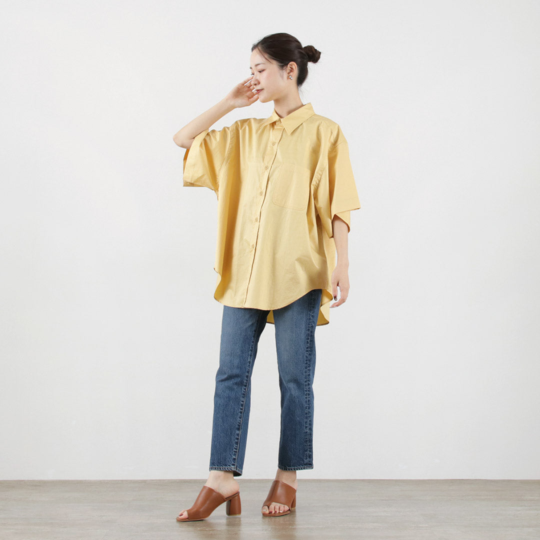 【50%OFF】SHINZONE(シンゾーン) ワイドスリーブ シャツ 22MMSBL10