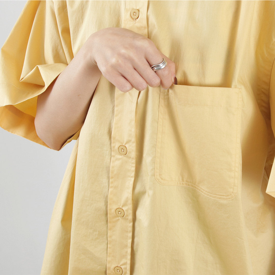 【50%OFF】SHINZONE(シンゾーン) ワイドスリーブ シャツ 22MMSBL10