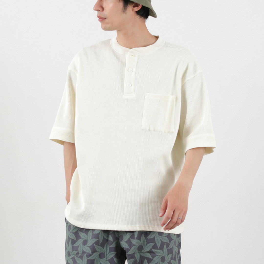 【30%OFF】GOHEMP(ゴーヘンプ) ヘンリーPK半袖シャツ