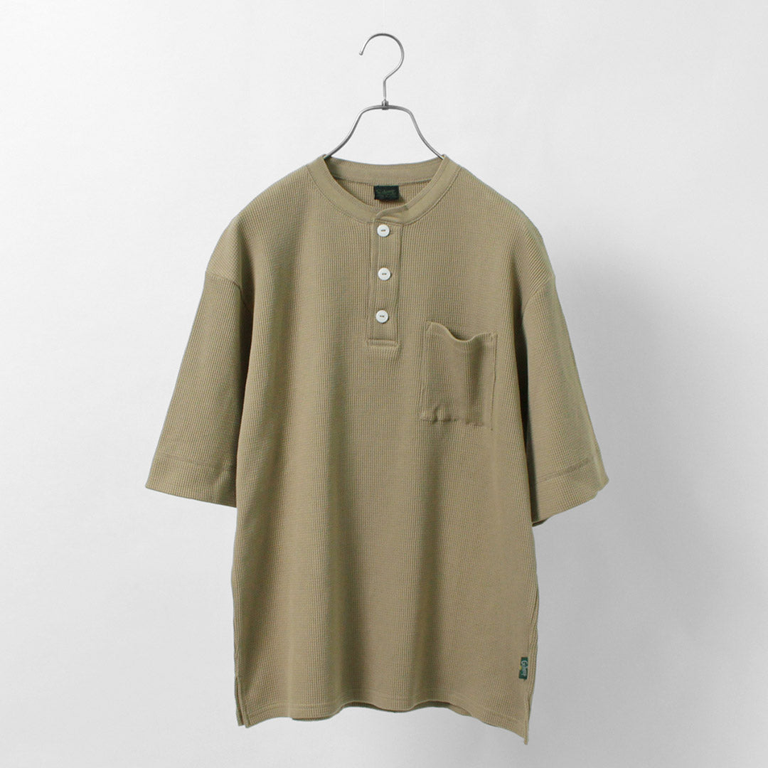 【30%OFF】GOHEMP(ゴーヘンプ) ヘンリーPK半袖シャツ