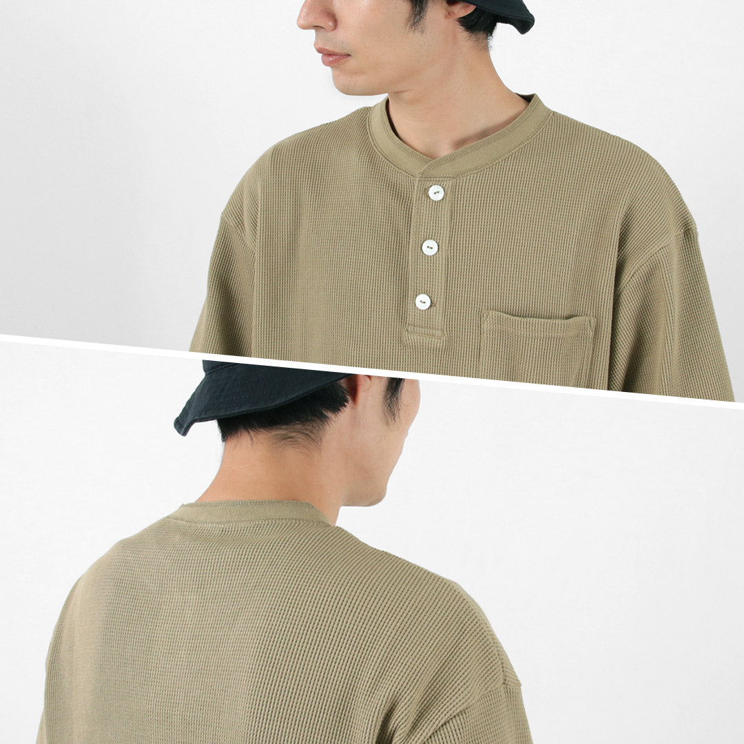 【30%OFF】GOHEMP(ゴーヘンプ) ヘンリーPK半袖シャツ