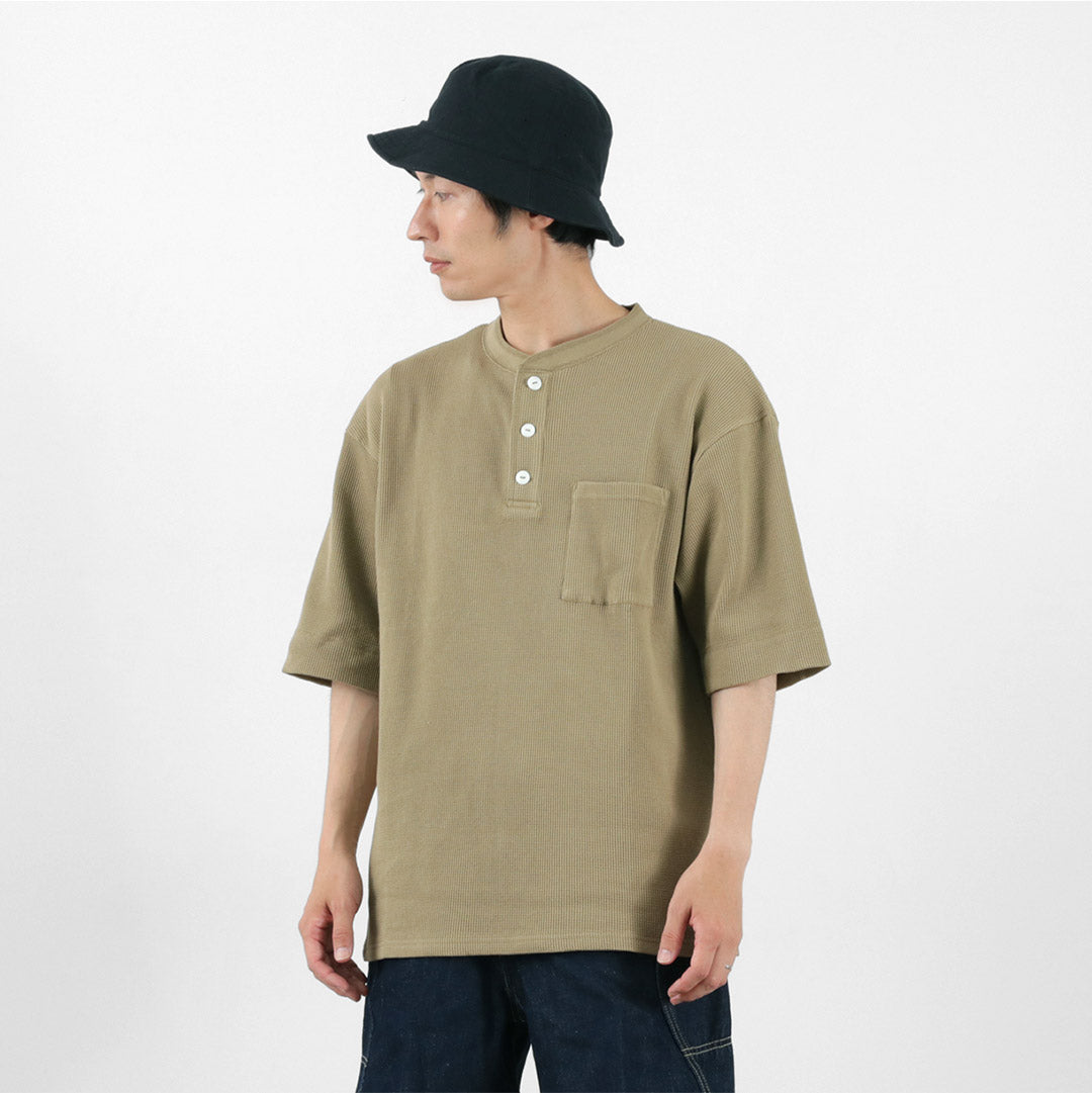 【30%OFF】GOHEMP(ゴーヘンプ) ヘンリーPK半袖シャツ