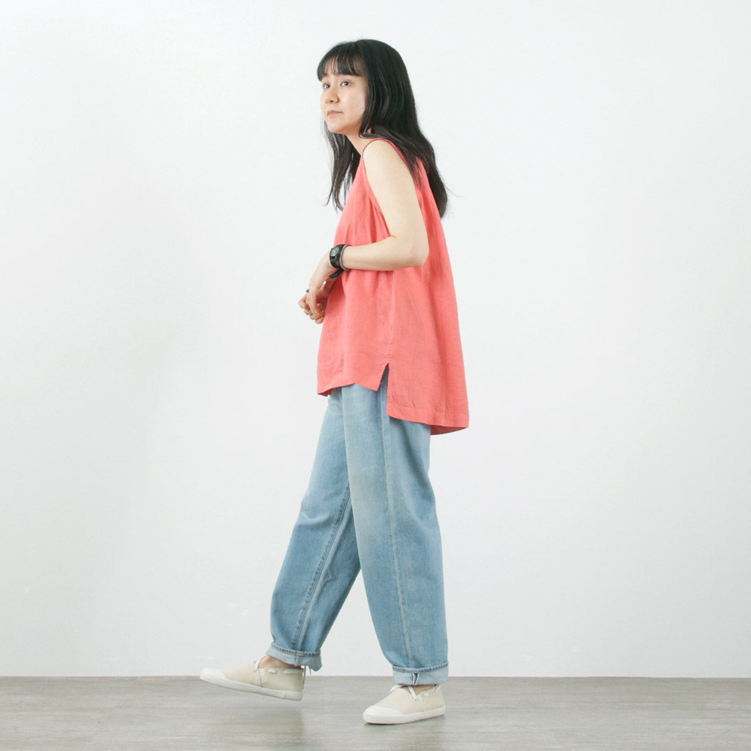 【50%OFF】LAITERIE(レイトリー) リユールリネン ロングタンクトップ