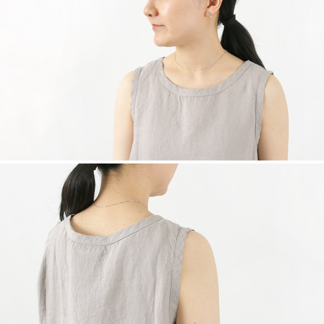 【50%OFF】LAITERIE(レイトリー) リユールリネン ロングタンクトップ