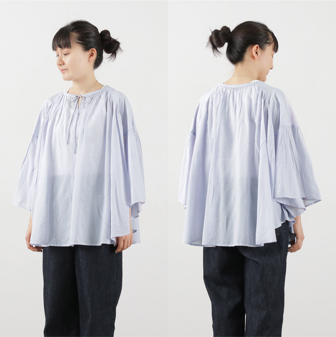 【50%OFF】TUMUGU(ツムグ) スシボイル 2WAY ブラウス