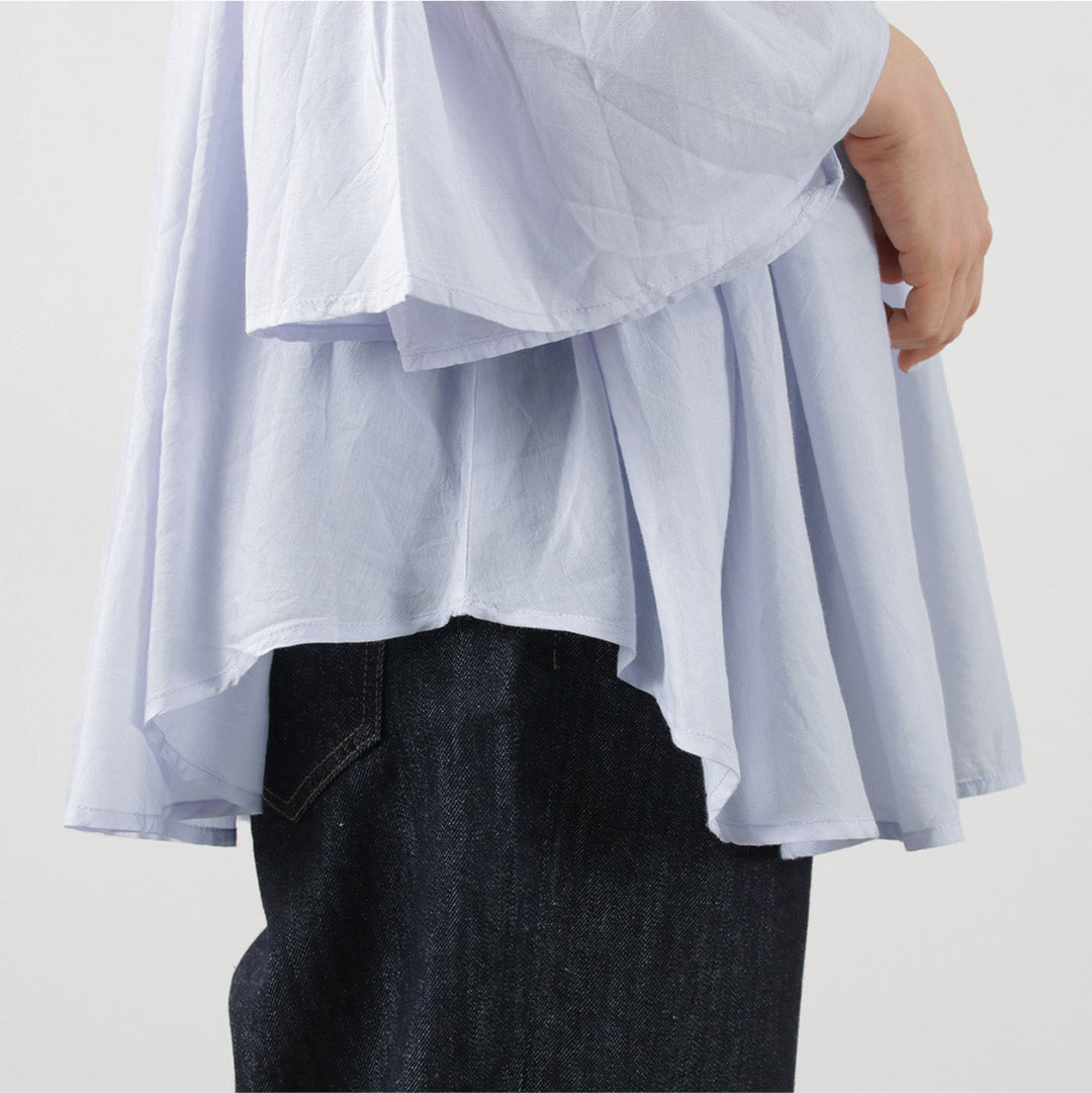 【50%OFF】TUMUGU(ツムグ) スシボイル 2WAY ブラウス