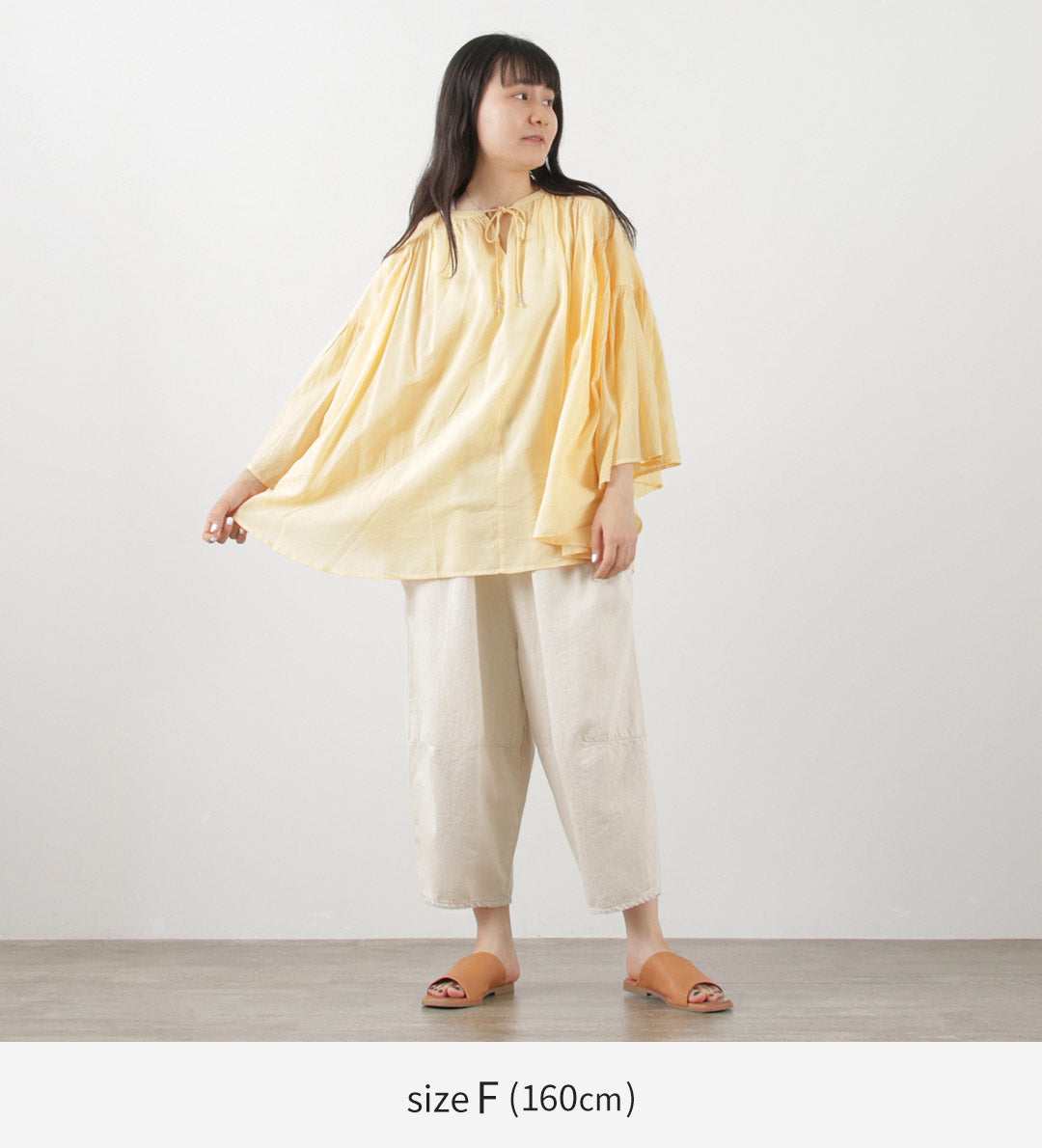 【50%OFF】TUMUGU(ツムグ) スシボイル 2WAY ブラウス