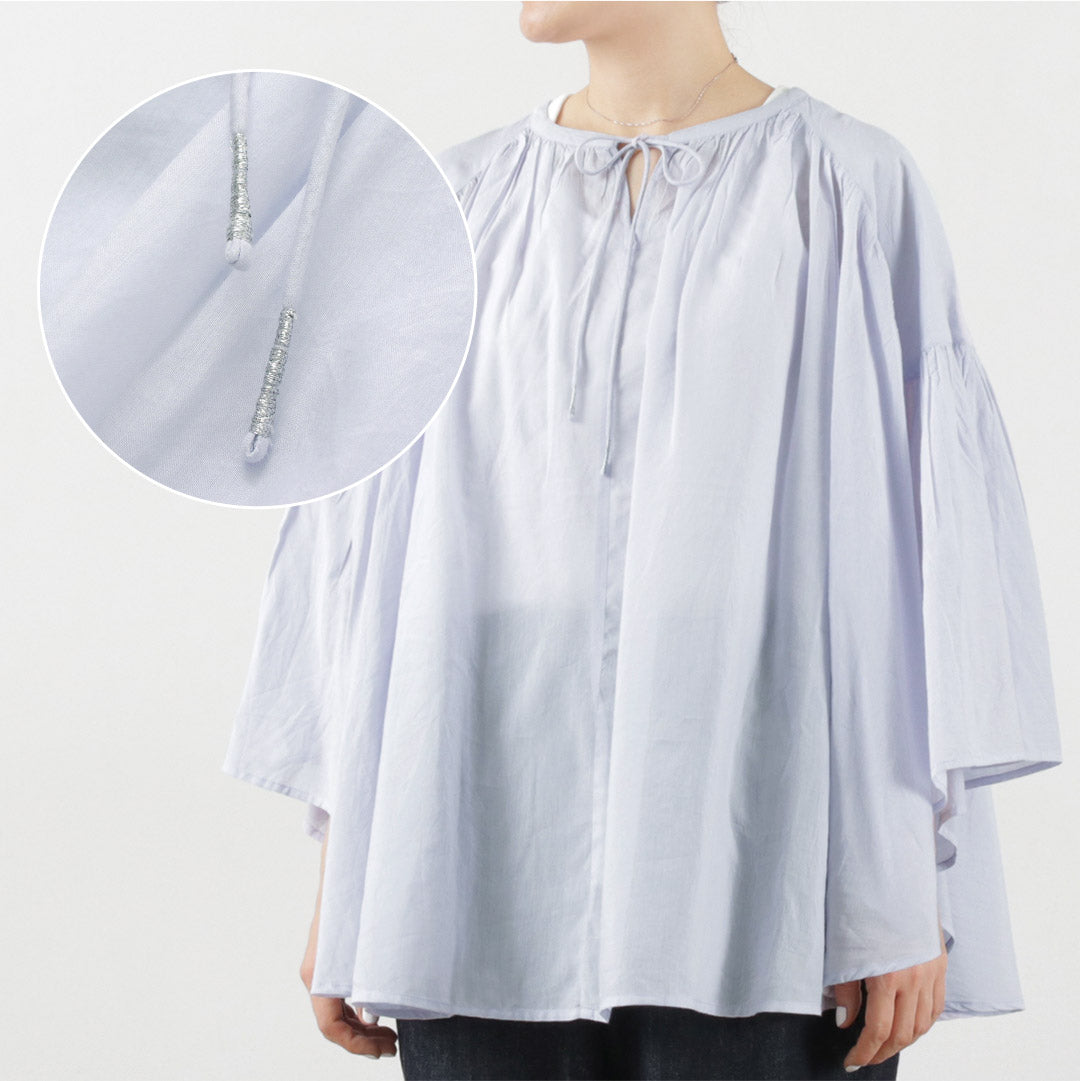 【50%OFF】TUMUGU(ツムグ) スシボイル 2WAY ブラウス