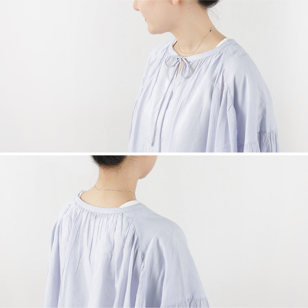 【50%OFF】TUMUGU(ツムグ) スシボイル 2WAY ブラウス