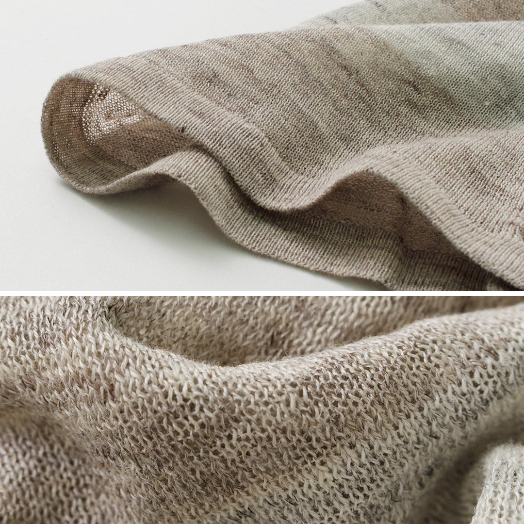 【50%OFF】MAO MADE(マオメイド) トスコリネン 2WAY ワイド プルオーバー