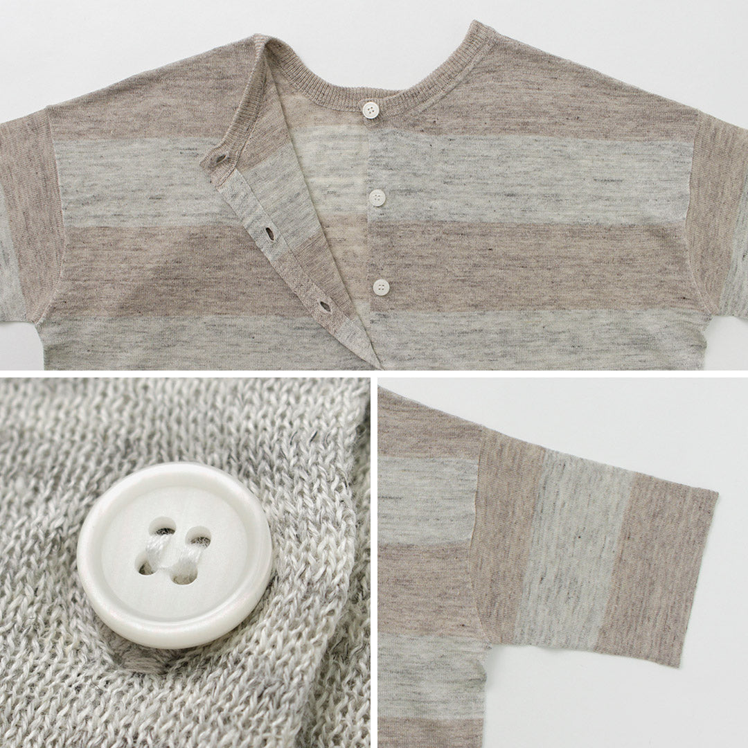 【50%OFF】MAO MADE(マオメイド) トスコリネン 2WAY ワイド プルオーバー