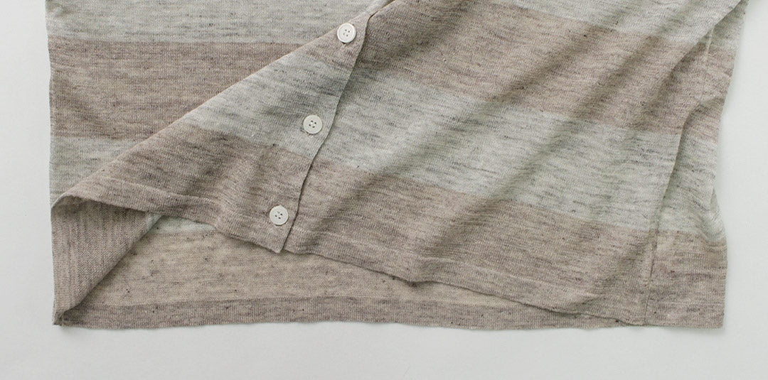 【50%OFF】MAO MADE(マオメイド) トスコリネン 2WAY ワイド プルオーバー