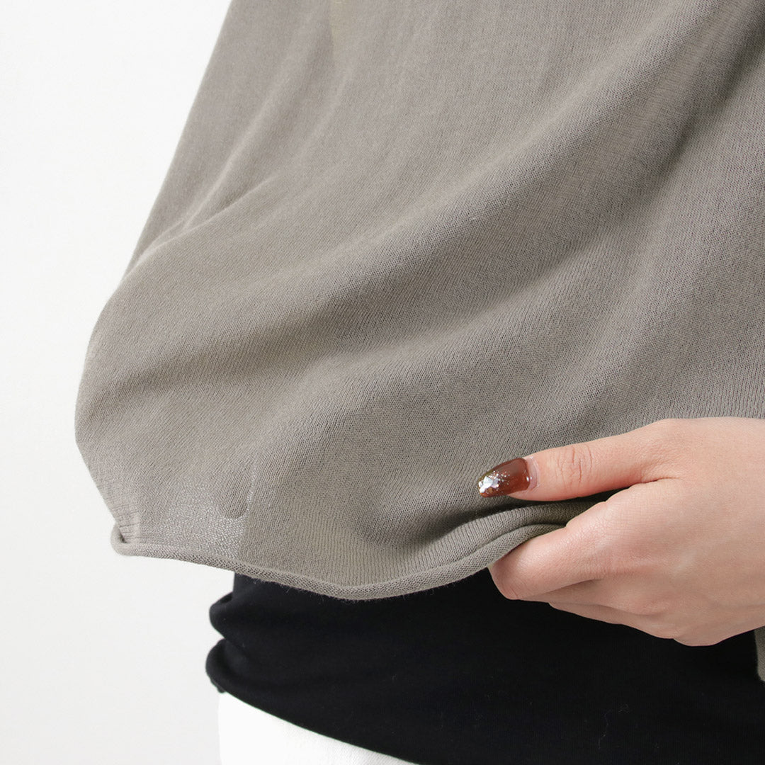 【50%OFF】MAO MADE(マオメイド) カラー別注 フレンチスリーブ 2Way プルオーバー