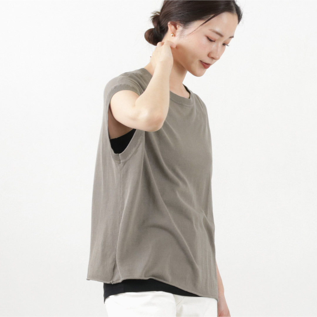 【50%OFF】MAO MADE(マオメイド) カラー別注 フレンチスリーブ 2Way プルオーバー