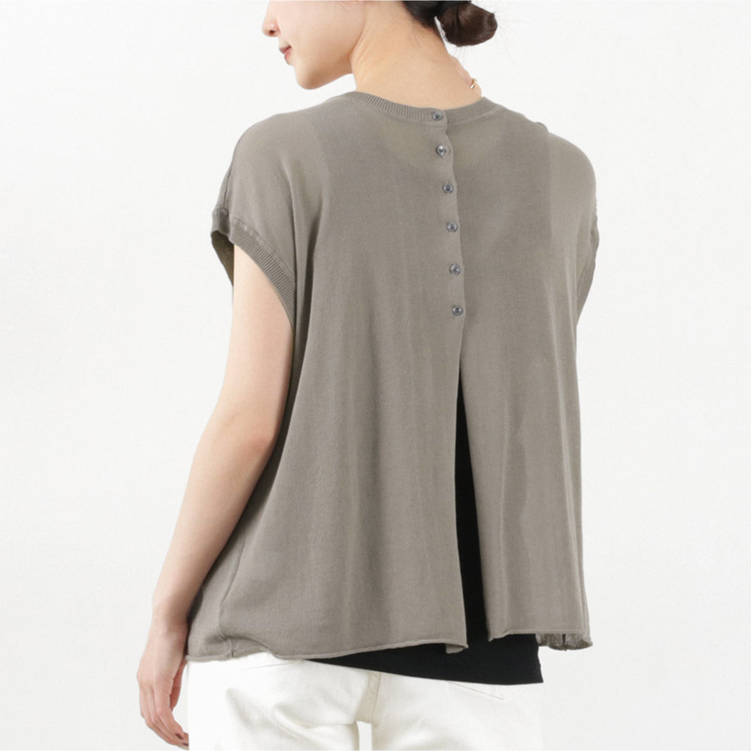 【50%OFF】MAO MADE(マオメイド) カラー別注 フレンチスリーブ 2Way プルオーバー