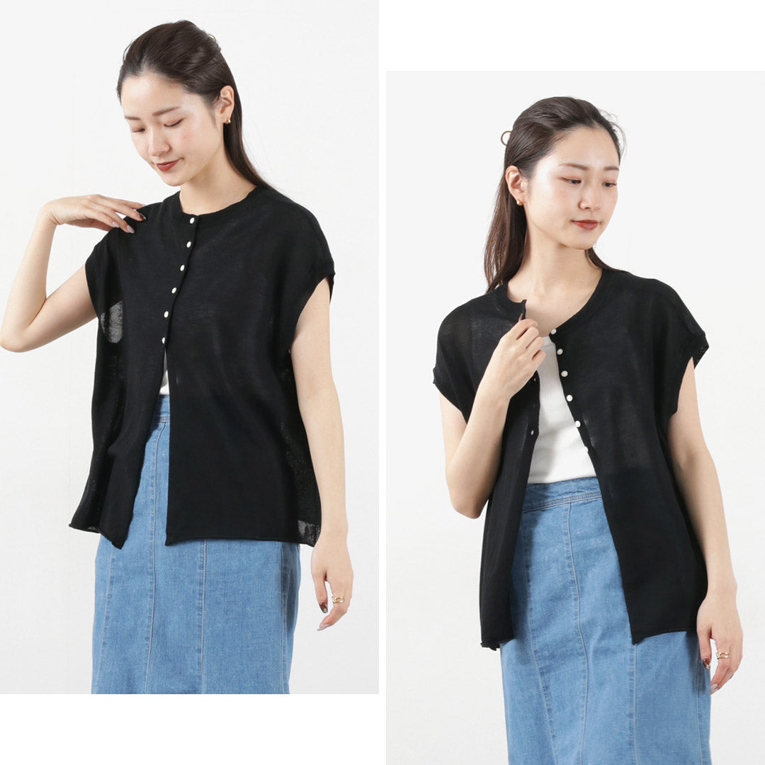 【50%OFF】MAO MADE(マオメイド) カラー別注 フレンチスリーブ 2Way プルオーバー