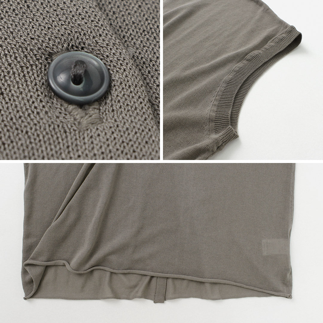 【50%OFF】MAO MADE(マオメイド) カラー別注 フレンチスリーブ 2Way プルオーバー