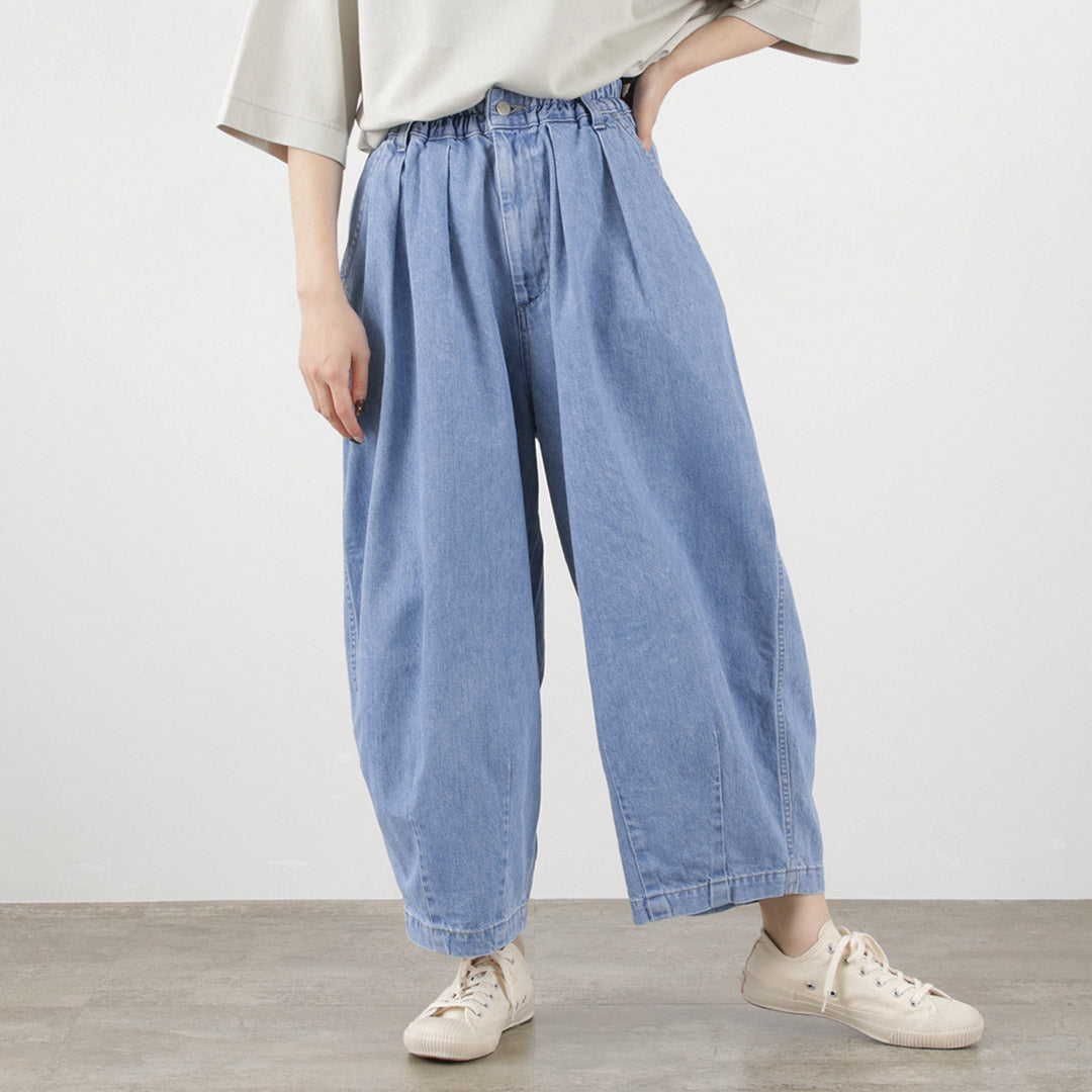 HARVESTY(ハーベスティ) サーカスパンツ 10oz デニム ライトブルー