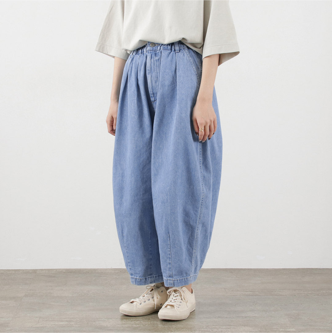 HARVESTY(ハーベスティ) サーカスパンツ 10oz デニム ライトブルー