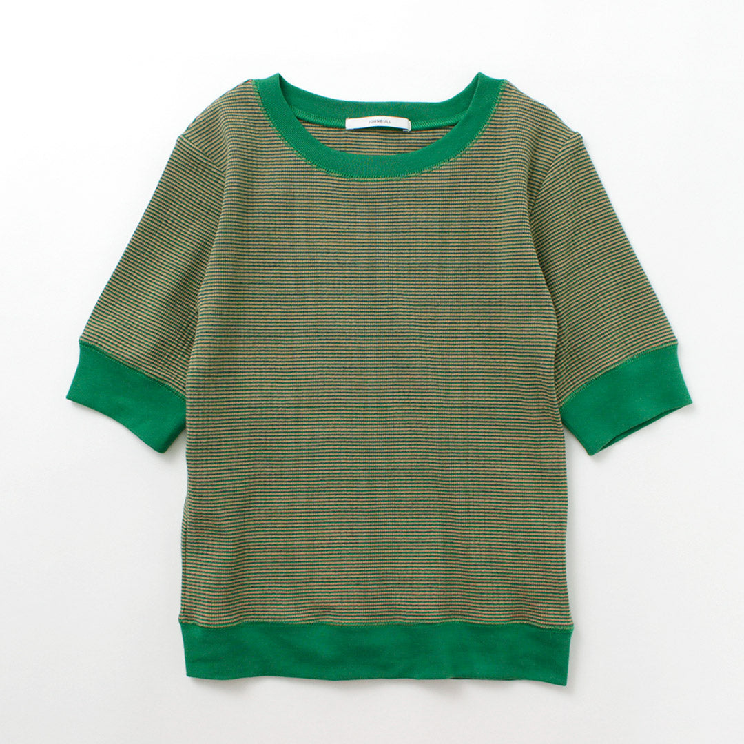 【50%OFF】JOHNBULL(ジョンブル) ランダムボーダー TEE