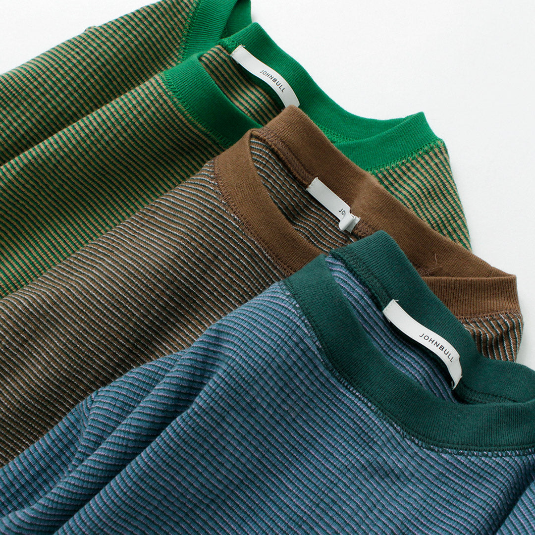 【50%OFF】JOHNBULL(ジョンブル) ランダムボーダー TEE