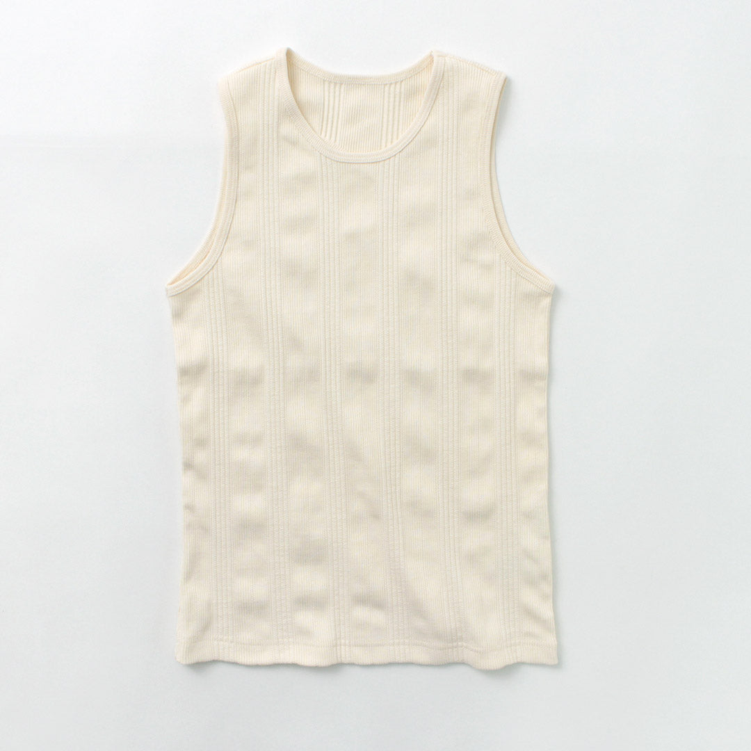 【50%OFF】JOHNBULL(ジョンブル) ランダム リブ タンクトップ
