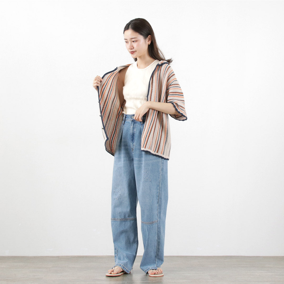 【50%OFF】JOHNBULL(ジョンブル) ランダム リブ タンクトップ