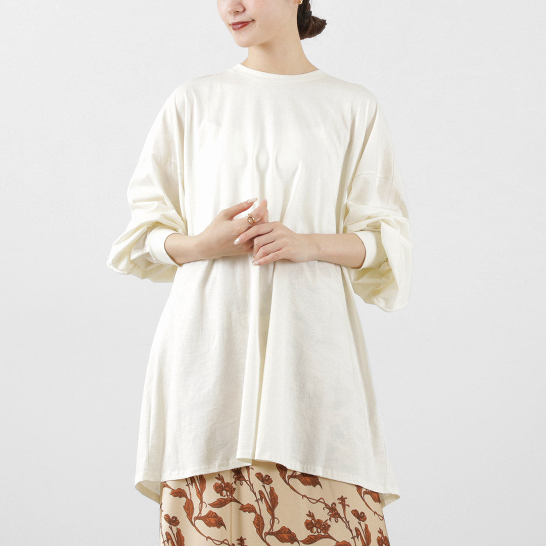 【50%OFF】YENN(イェン) カーブフォーム ロングTee