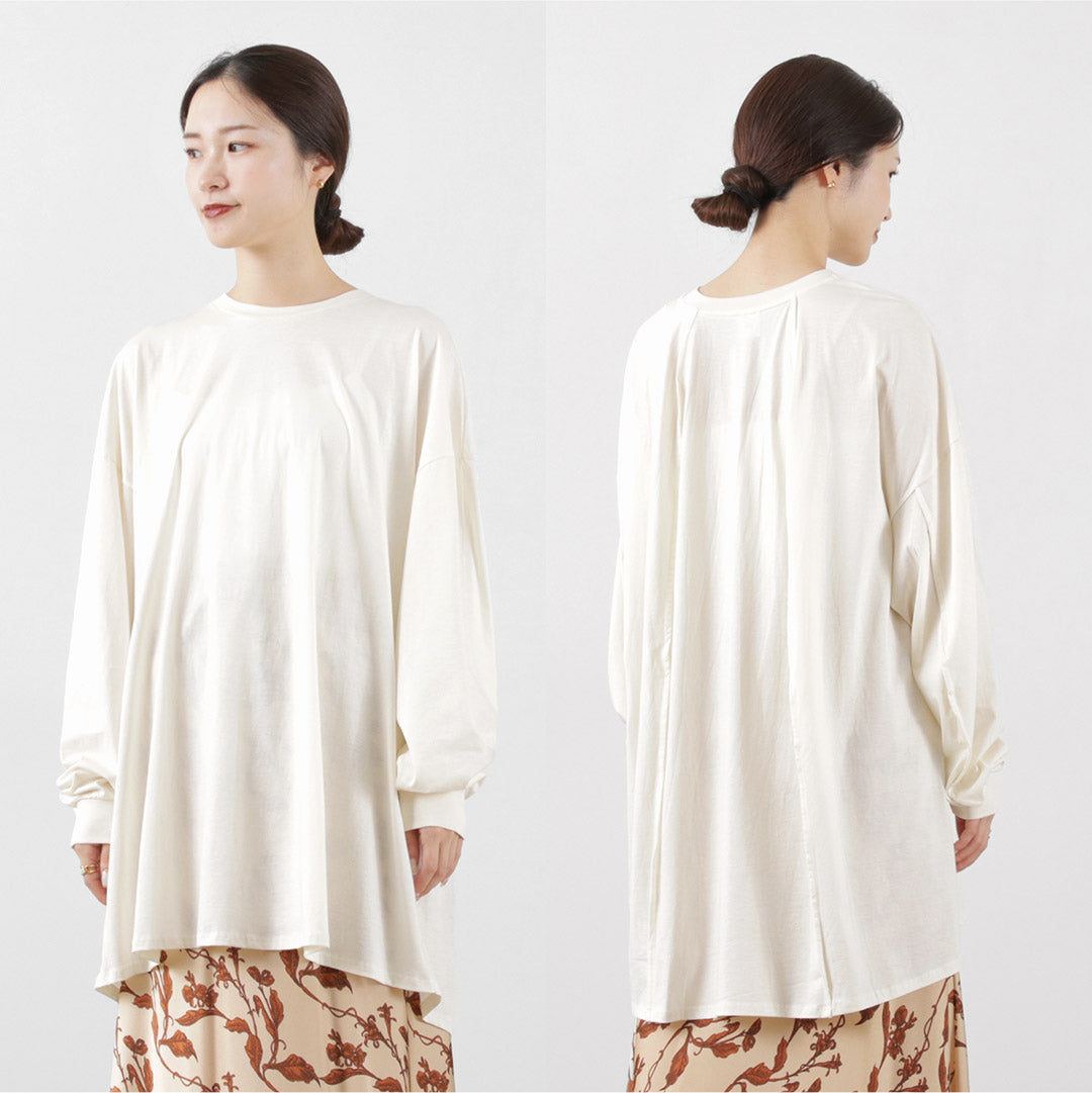 【50%OFF】YENN(イェン) カーブフォーム ロングTee