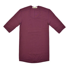burgundy / S