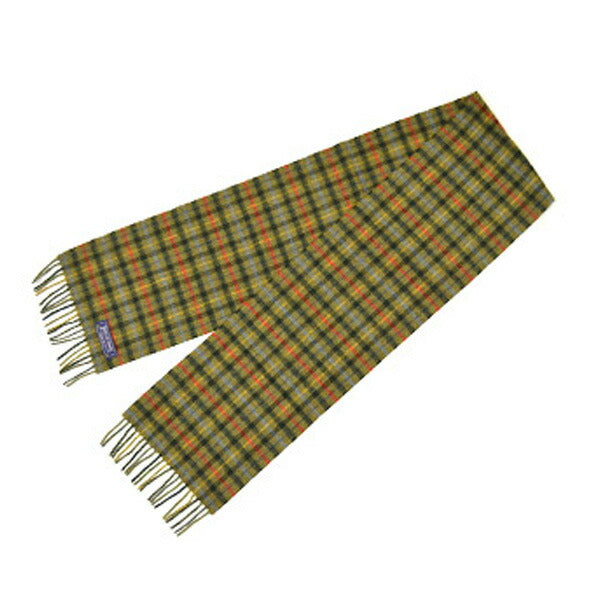 HIGHLAND TWEEDS(ハイランドツイード) ラムウール チェック マフラー