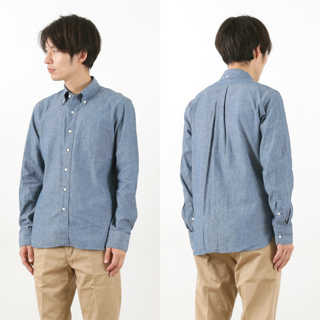 ROCOCO(ロココ) セルヴィッチ シャンブレーボタンダウンシャツ