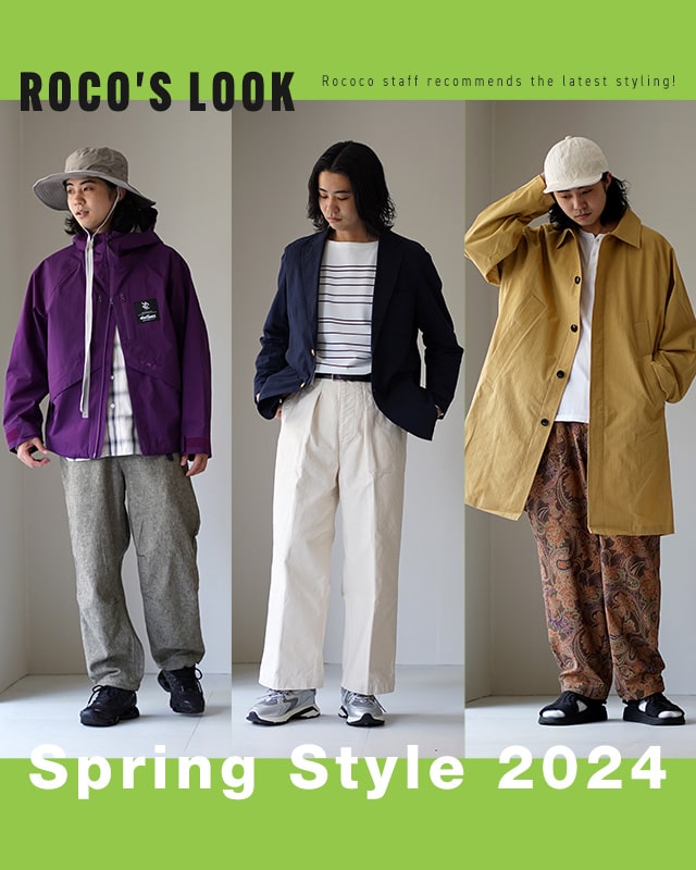 TOPICS｜MEN｜ROCOCO ONLINE STORE